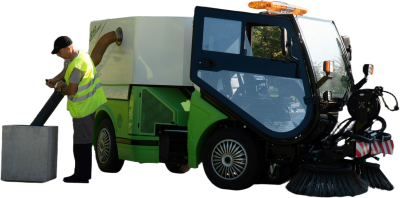 Коммунальная подметально-уборочная машина SmartSweeper RG-8240 (дизель, 4x4, бункер 1,5 м3). Изображение №1