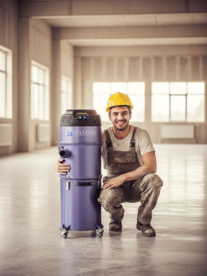 Строительный пылесос Дастпром ПП-220/50.1-1,5 (50 л, 1,5 кВт, два цикла, розетка для инструмента). Изображение №15