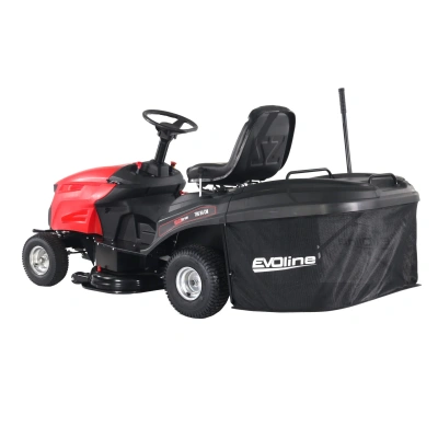 Садовый трактор (газонокосилка с сиденьем) EVOline TRG 84 CM (двигатель Zongshen 15 л.с., ширина кошения 84 см, травосборник 220 л). Изображение №9