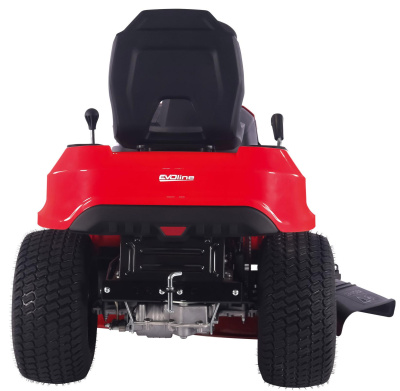 Садовый мини-трактор (газонокосилка с сиденьем) EVOline TRG 98 M. Изображение №8