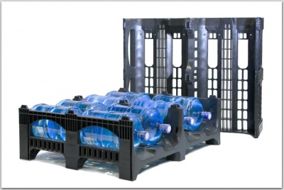 Пластиковый поддон BottleRack для 19 литровых бутылей с водой. Изображение №4