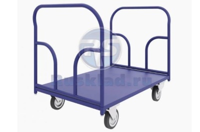 Тележка с двумя ручками ТПД 5 700х1200. Изображение №1