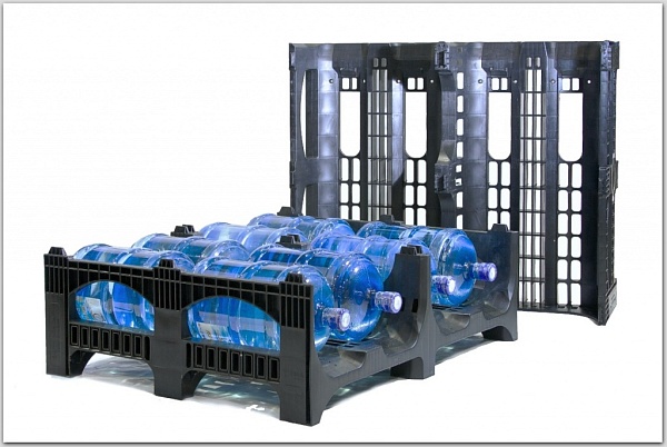 Фото пластиковый поддон bottlerack для 19 литровых бутылей с водой на сайте www.kiit.ru в интернет-каталоге КИИТ ☎ +7(800) 707-07-45 Изображение №4