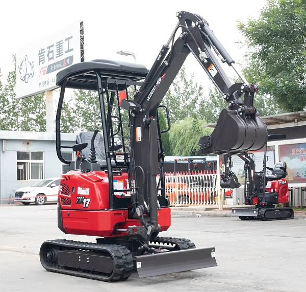 Мини экскаватор QUADTRAC EX22U PRO - производства Rhinoceros XINIU модель XN17.