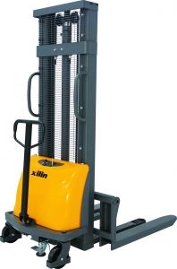 Штабелер гидравлический с электроподъемом 1,0 т 3,0 м XILIN CDD10B-E. Изображение №1