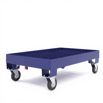 Поддон металлический для 200 литровой бочки RUSKLAD ПДБ 1 (836х836). Изображение №2