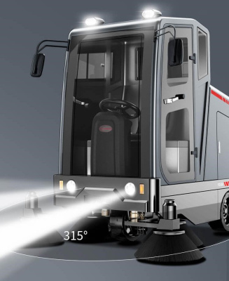 Подметальная машина с сиденьем для оператора Limgard B10C. Изображение №9