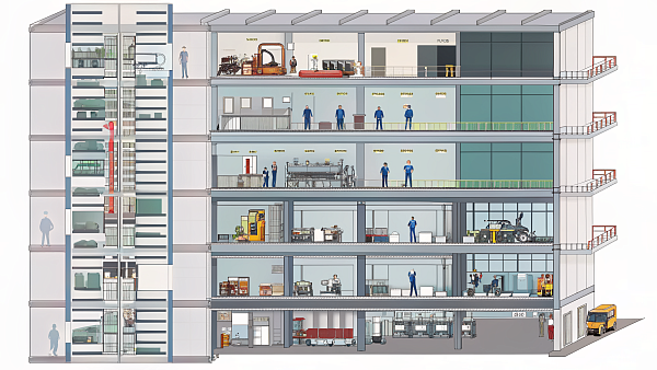 Фото многоэтажный автоматизированный склад для производства на сайте www.kiit.ru в интернет-каталоге КИИТ ☎ +7(800) 707-07-45 Изображение №9