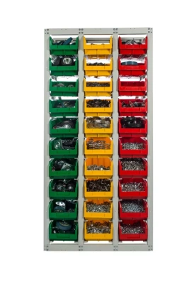 Стеллаж Стелла-техник СР-3 с ящиками 30 шт.. Изображение №7