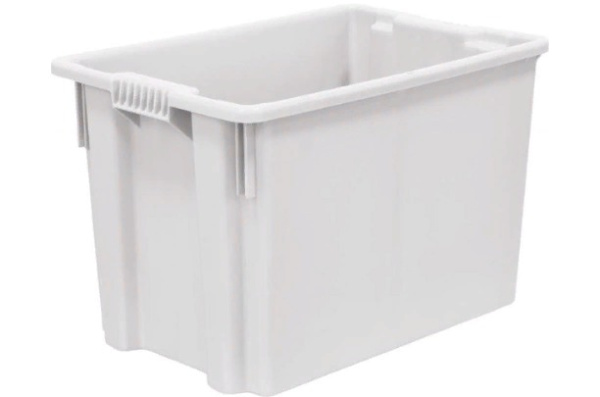 Фото ящик futura 600х400х400 сплошной белый морозостойкий на сайте www.kiit.ru в интернет-каталоге КИИТ ☎ +7(800) 707-07-45