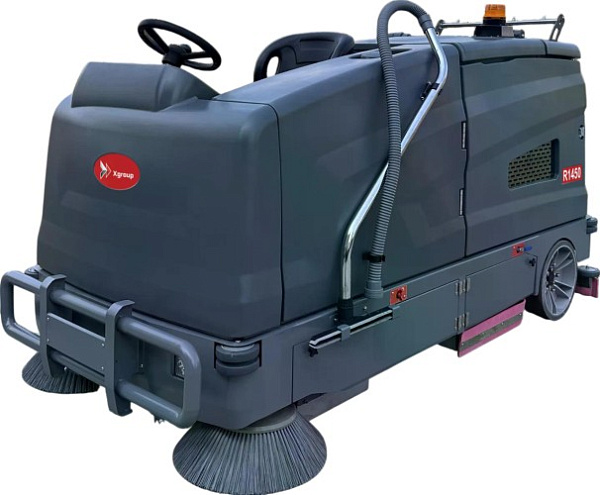 Подметально-моечная машина Xgroup R1450 с функцией раздельного сбора мусора и мытья пола