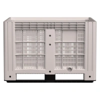 Фото перфорированный контейнер на полозьях ibox 1200х800х800 мм на сайте www.kiit.ru в интернет-каталоге КИИТ ☎ +7(800) 707-07-45 Изображение №8