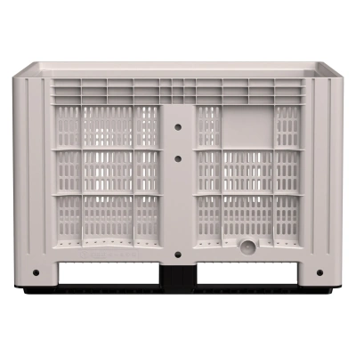 Перфорированный контейнер на полозьях IBOX 1200х800х800 мм. Изображение №8
