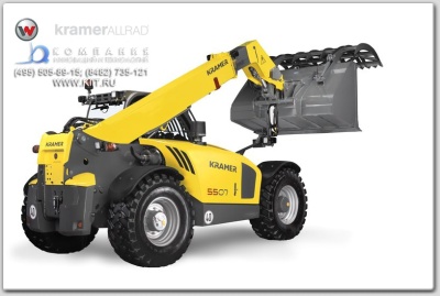 Телескопический погрузчик KRAMER 5507. Изображение №3