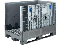 Фото контейнер dpf-box 1208s 1200x800x950 мм сплошной разборный серый на 3-х полозьях с 2-мя откид. дверцами на сайте www.kiit.ru в интернет-каталоге КИИТ ☎ +7(800) 707-07-45 Изображение №3