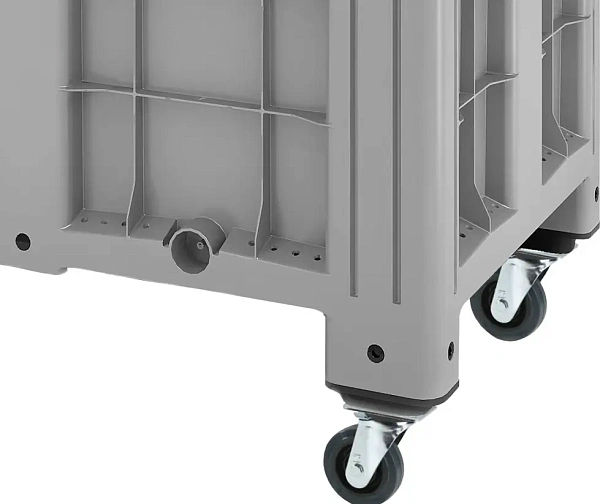 Фото контейнер sdbox 1208 sw 1200х800х913 мм сплошной серый на колесах на сайте www.kiit.ru в интернет-каталоге КИИТ ☎ +7(800) 707-07-45 Изображение №2