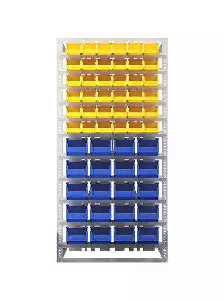 Фото односторонний стеллаж стойка стелла-техник а1-06-05-00 на сайте www.kiit.ru в интернет-каталоге КИИТ ☎ +7(800) 707-07-45 Изображение №6