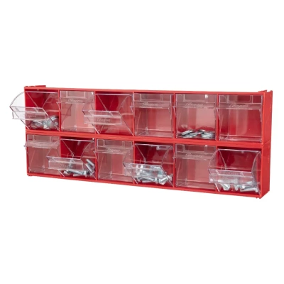 Короб органайзер с откидными ячейками Стелла-техник F-600-6. Изображение №8