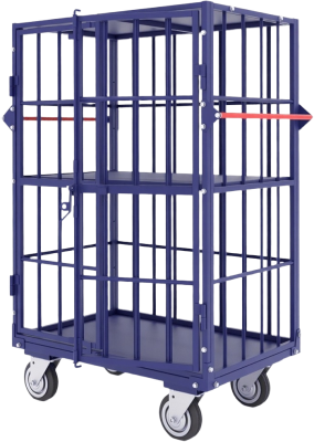 Каркасный металлический шкаф RUSKLAD ШТМ 2 (600x900x1200 мм, 550 кг, 43,6 кг). Изображение №4