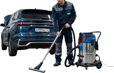 Профессиональный пылесос VACTOOL A36M60 (3 турбины, 3600 Вт, 60 л, AISI 410). Изображение №1