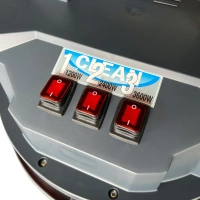 Три мощных турбины: обеспечивают стабильную и высокую производительность.