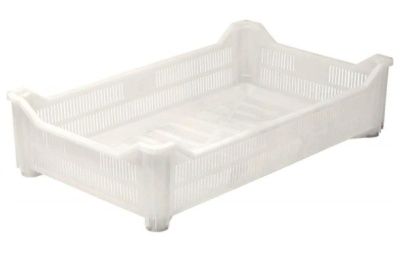 Ящик п/п 500х300х120 белый первичный PP. Изображение №1