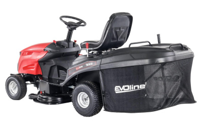 Садовый трактор (газонокосилка с сиденьем) EVOline TRG 84 CH (двигатель Zongshen 15 л.с., гидростатическая трансмиссия, травосборник 220 л). Изображение №14