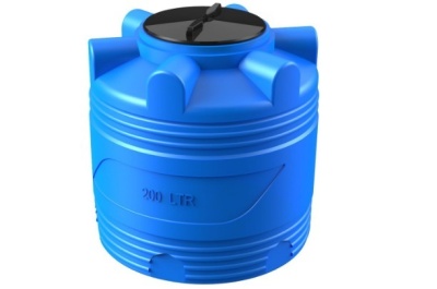 Емкость V 200 литров синяя. Изображение №1