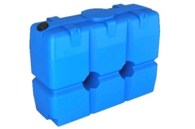 Пластиковая ёмкость для топлива 2000 литров S 2000 oil синяя. Изображение №1