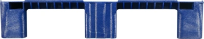 Пластиковый поддон на 3-х полозьях TR 1208-1 (R) 1200х800х150 мм сплошной, темно-бордовый. Изображение №5