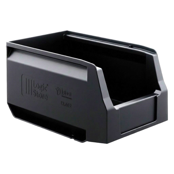 Фото складской лоток logic store 12.402 250х150х130 мм, черный на сайте www.kiit.ru в интернет-каталоге КИИТ ☎ +7(800) 707-07-45