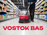Vostok BA5 с ручным управлением для ежедневной и быстрой уборки в труднодоступных местах