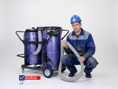 Промышленный пылесос Дастпром ПП-220/52.4-2,4. Изображение №4