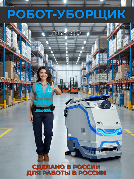 MARK 2 SE — российский робот-уборщик, созданный с учётом реальных условий эксплуатации на отечественных предприятиях. Он сочетает технологичность, надёжность и простоту обслуживания