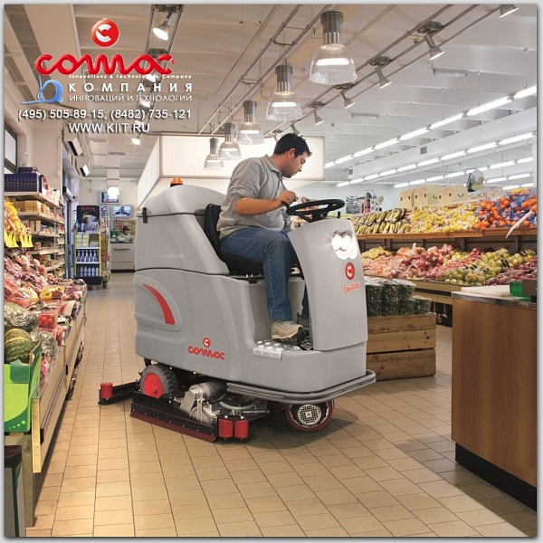 Фото поломоечная машина comac flexy 85b на сайте www.kiit.ru в интернет-каталоге КИИТ ☎ +7(800) 707-07-45 Изображение №2