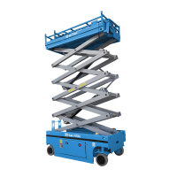 Купить подъемник SKYER PL1245 | Рабочая высота 12 м, грузоподъемность 450 кг, для складов и стройплощадок