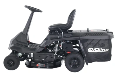 Газонокосилка с сиденьем (райдер) EVOline TRG 61 CM (610 мм, 7,2 л.с., 150 л травосборник). Изображение №2