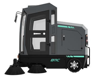 Подметальная машина с сиденьем для оператора Limgard B10C. Изображение №3