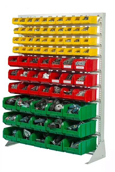 Фото стойка с пластиковыми ящиками стелла-техник c1-04-03-03 на сайте www.kiit.ru в интернет-каталоге КИИТ ☎ +7(800) 707-07-45 Изображение №7