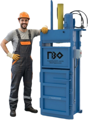 Пресс для металлической стружки PZO-6-9С мини (компакт), 380 В. Изображение №2