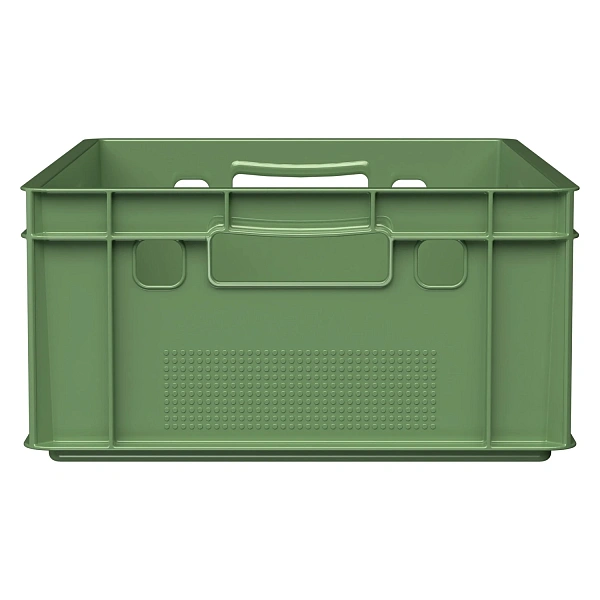 Фото пластиковый ящик для мяса iplast e2 12.422 600х400х200 зеленый на сайте www.kiit.ru в интернет-каталоге КИИТ ☎ +7(800) 707-07-45 Изображение №2