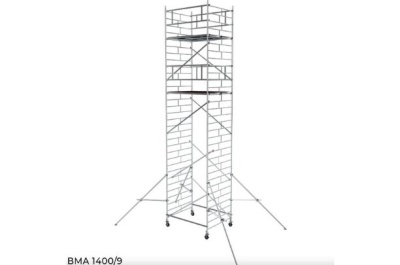 Алюминиевая вышка Megal ВМА 1400/9. Изображение №1