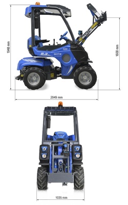 Мини погрузчик MULTIONE 2.3. Изображение №7