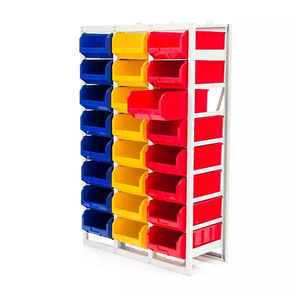 Фото стеллаж для больших ящиков 24 шт. стелла-техник ср-4 на сайте www.kiit.ru в интернет-каталоге КИИТ ☎ +7(800) 707-07-45 Изображение №7