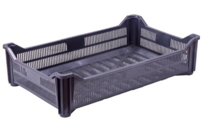 Ящик п/п 500х300х120 черный. Изображение №1