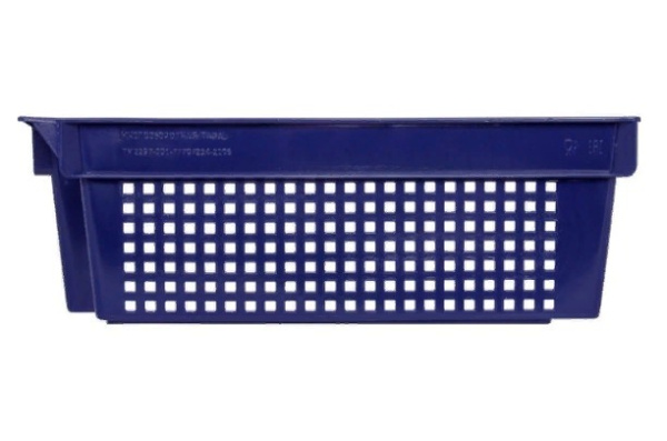 Фото ящик усиленный п/э 600х400х200 синий на сайте www.kiit.ru в интернет-каталоге КИИТ ☎ +7(800) 707-07-45