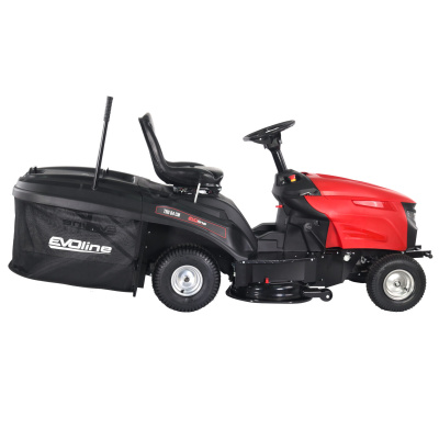 Садовый трактор (газонокосилка с сиденьем) EVOline TRG 84 CM (двигатель Zongshen 15 л.с., ширина кошения 84 см, травосборник 220 л). Изображение №10