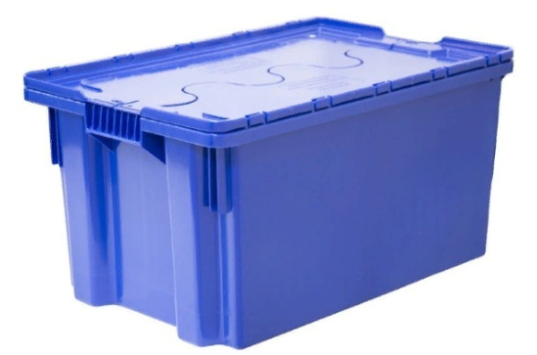 Фото ящик futura zip safe pro 600х400х300 с крышкой синий морозостойкий на сайте www.kiit.ru в интернет-каталоге КИИТ ☎ +7(800) 707-07-45