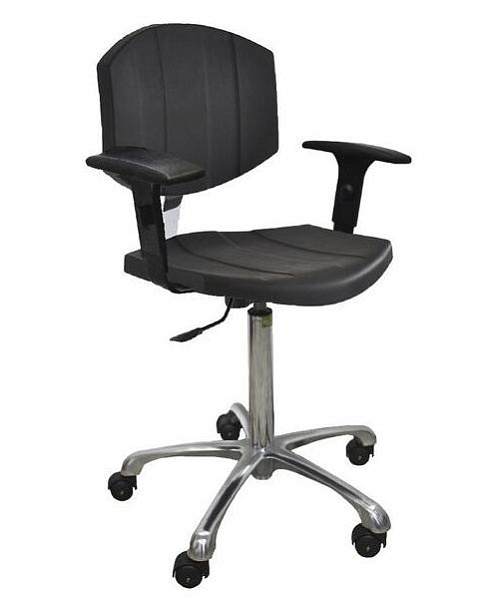 Купить антистатический стул GRESSON СПА-5 ESD | Термостойкость до 300°C, усиленная нагрузка 150 кг