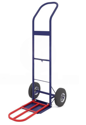 Тележка грузовая двухколесная с откидной полкой  КГ 150 П (г/п 150 кг). Изображение №2